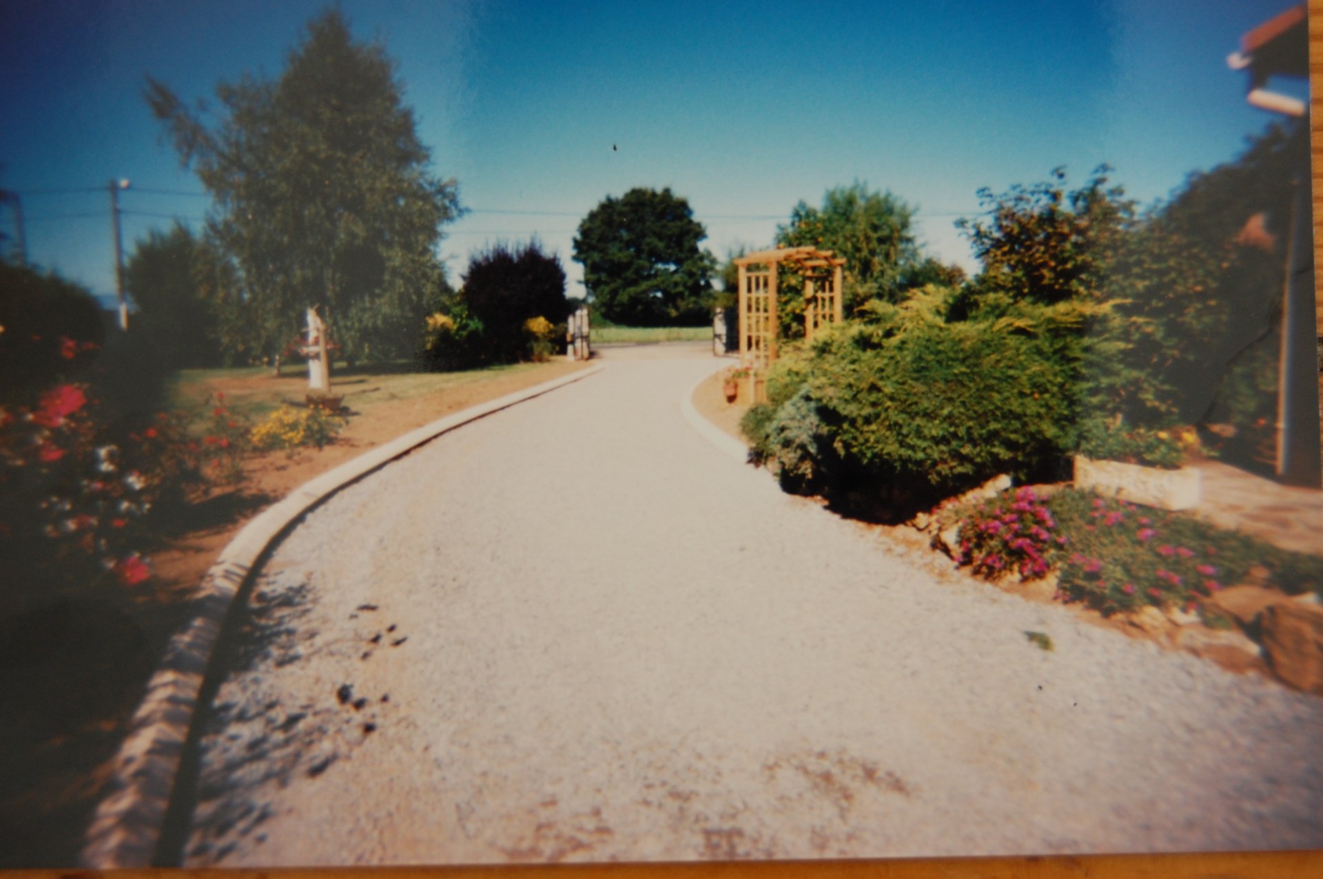 Création d'une allée de jardin maçonnée